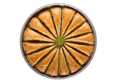 baklava with pistachio (carrot slices) - Thumbnail