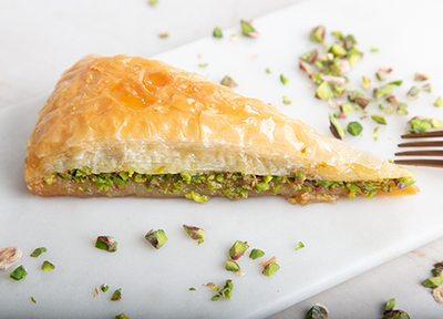 baklava with pistachio (carrot slices) - Thumbnail