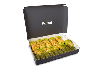 Fıstıklı Karışık Baklava - Thumbnail