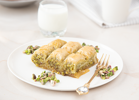 special baklava with pistachio