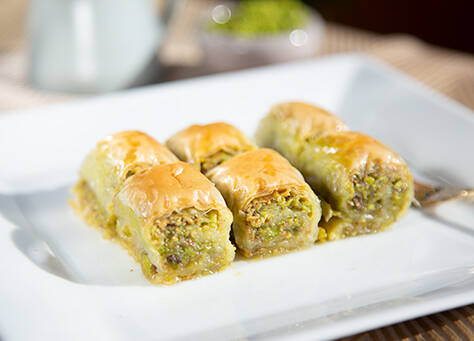 special baklava with pistachio